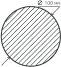 AISI 430 100х4000 мм. (12X17) калиброванный